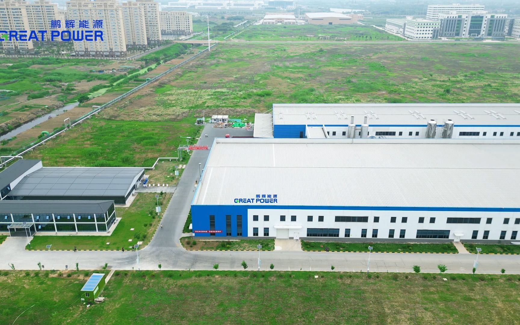 聚力大储 | 鹏辉能源常州绿色化 智慧花储能电芯现代工厂