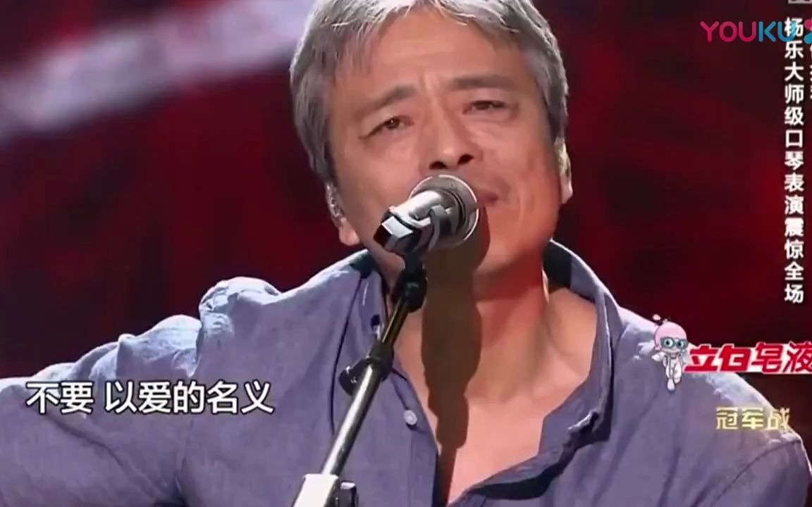 杨乐大师级口琴表演技惊四座,深情演绎《爱的名义》