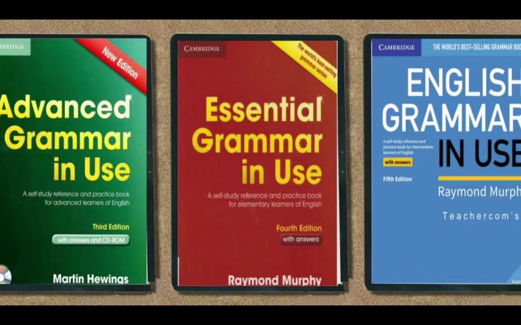 [图]【雅思资料】英文原版全球销量第一的语法书《Grammar in Use》系列 | 用英语的思维学习英语语法 | 雅思小白必备