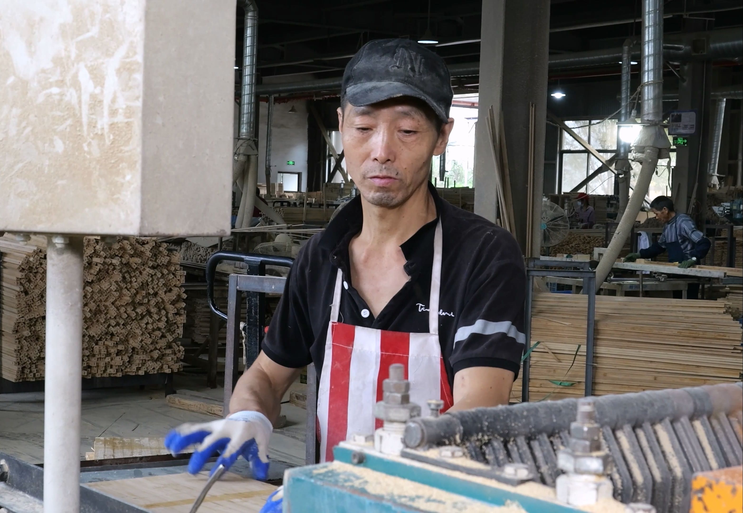 工厂批量生产竹制家具用品全过程哔哩哔哩bilibili