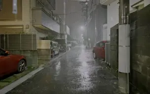 Download Video: 【4K HDR】东京新宿后街大雨漫步