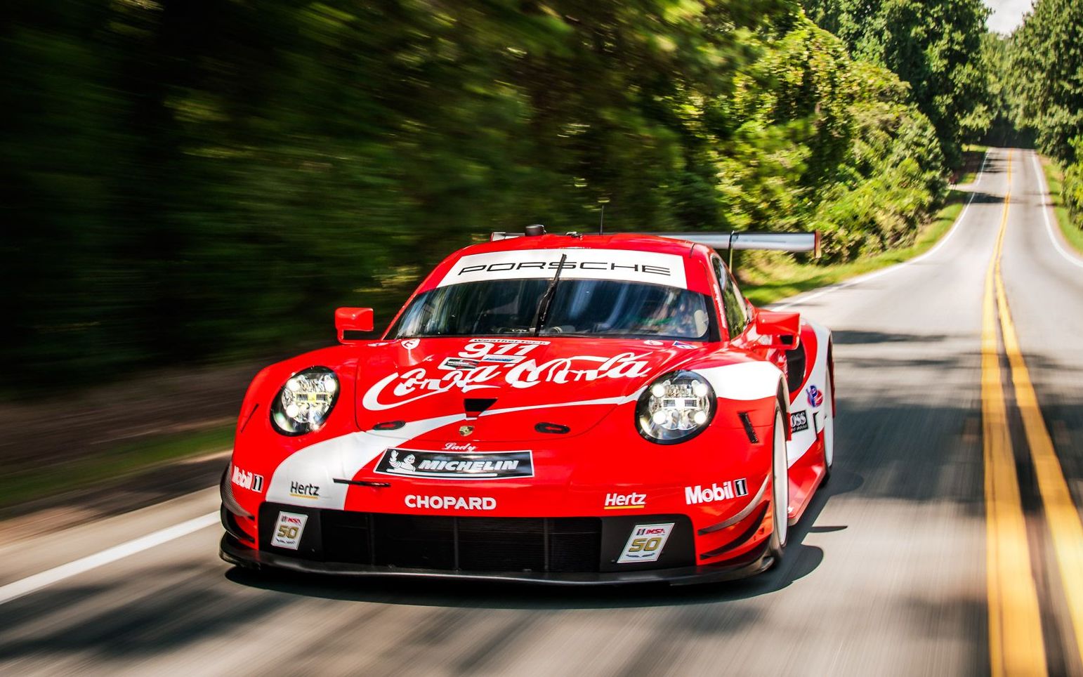 【勒芒】保时捷 911 rsr 可口可乐涂装回归!