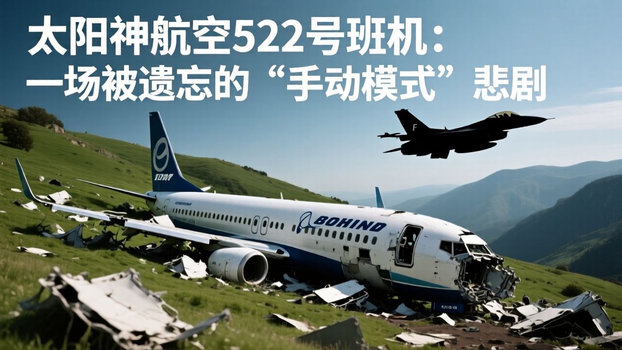 万米高空的幽灵航班:安德烈亚斯与太阳神522号的最后3小时