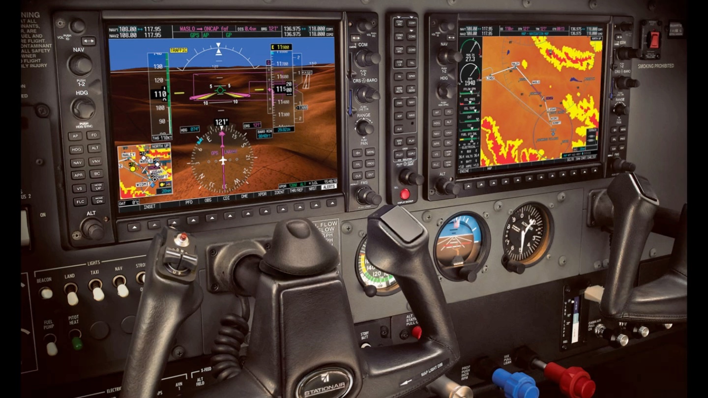 经典小型飞机航电系统Garmin G1000哔哩哔哩bilibili