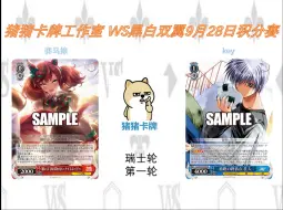 Descargar video: 猪猪卡牌工作室 WS 9月28日店赛 瑞士轮 第一轮 赛马娘 vs key