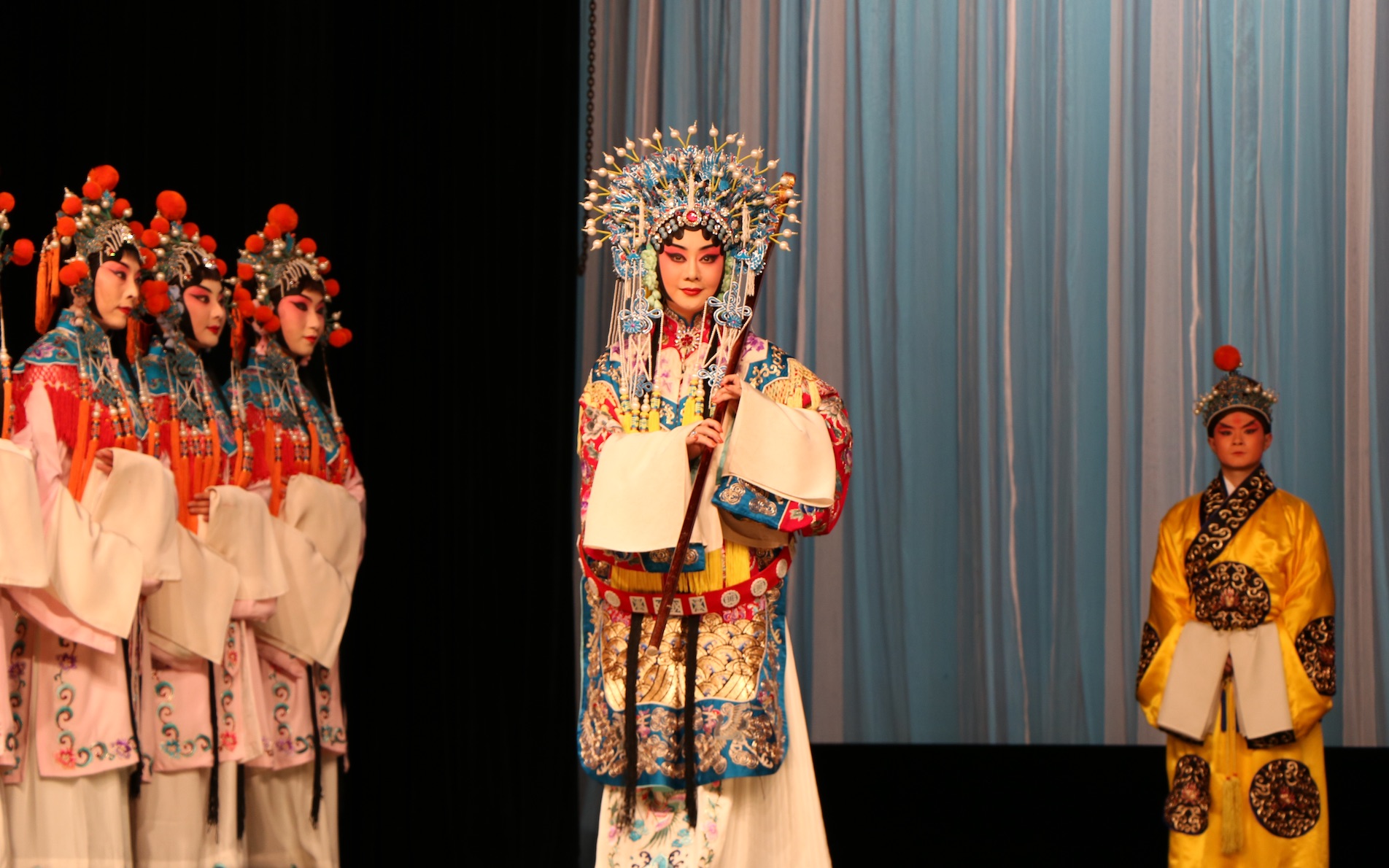 20191101深圳福田会堂 京剧【红鬃烈马】大登殿选段 谢幕 李胜素「王