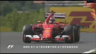 Download Video: 【缅怀】2015 F1匈牙利站后维特尔在TR里缅怀比安奇