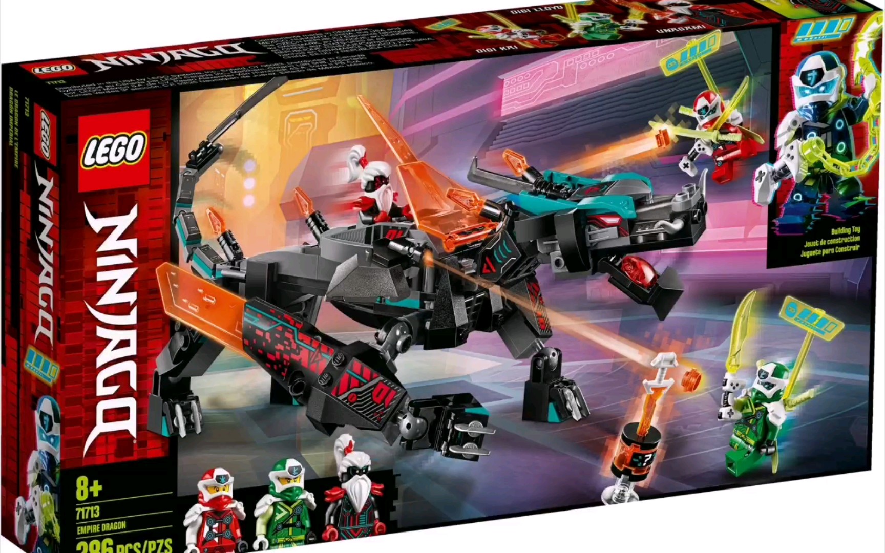 lego 71713 empire dragon 【乐高幻影忍者】2020帝国神龙广告