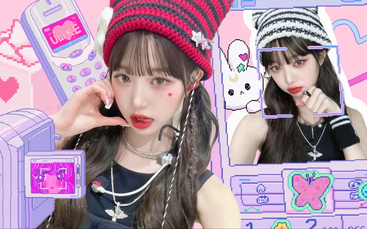 【张元英】超会自拍的小女孩一枚呀～|ive张元英小卡整理