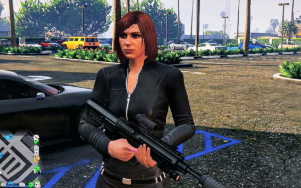 GTAOL 美女潜入搜查官被捕,人口买卖现场显身手!