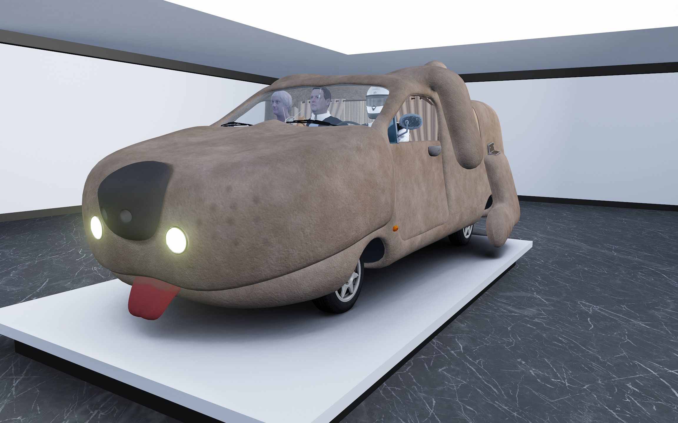 阿呆与阿瓜 狗车 神力科莎mod dumb and dumber