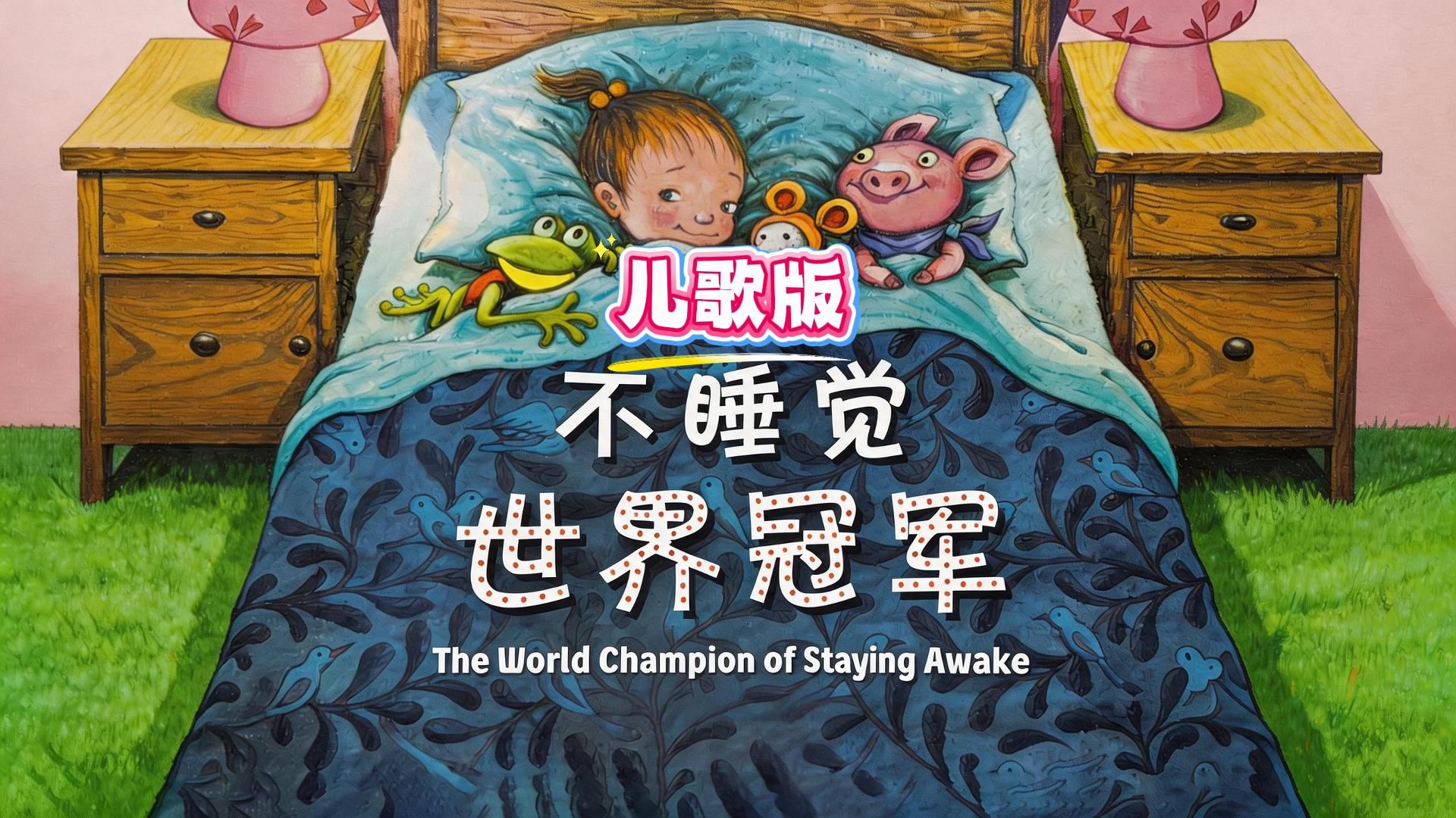 《不睡觉世界冠军》暖心哄睡儿歌来啦！