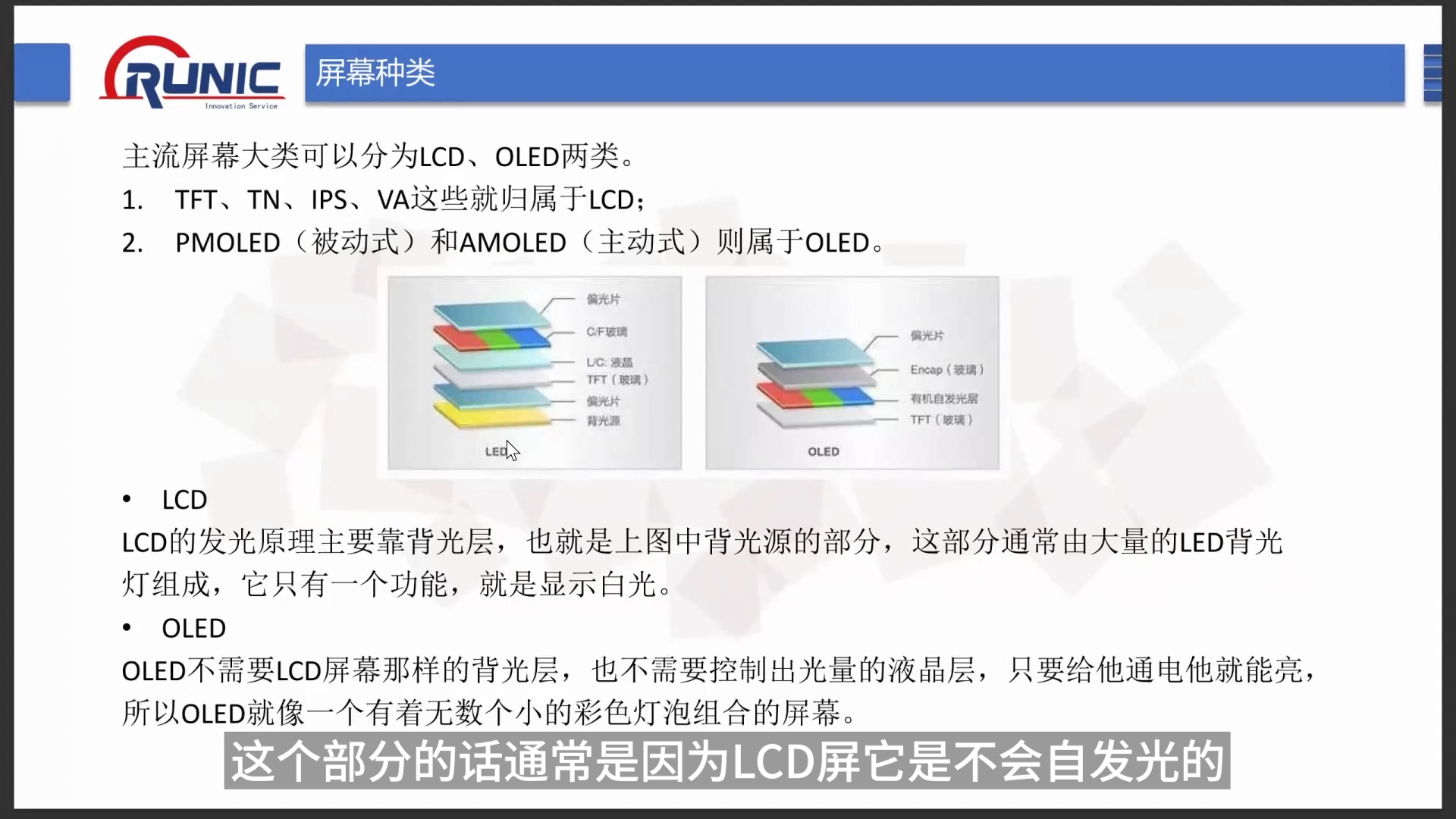 不同屏幕类型以及背光芯片选择标准