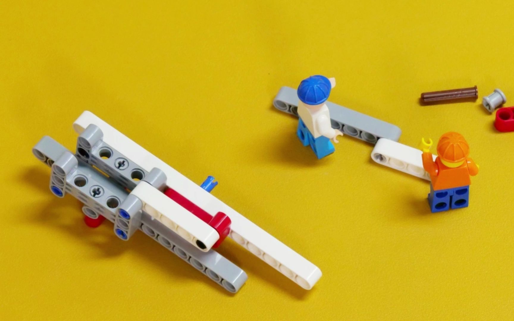 沉浸定格式拼乐高,还原《亮剑》中的意大利炮_哔哩哔哩_bilibili