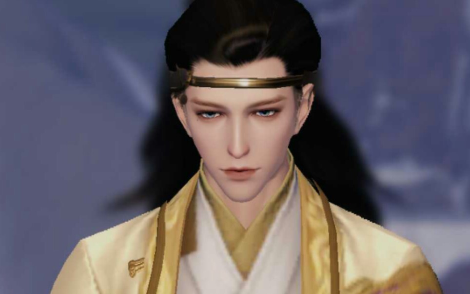 【一梦江湖】太阴捏脸·异域风情的高冷成男(无偿领取)