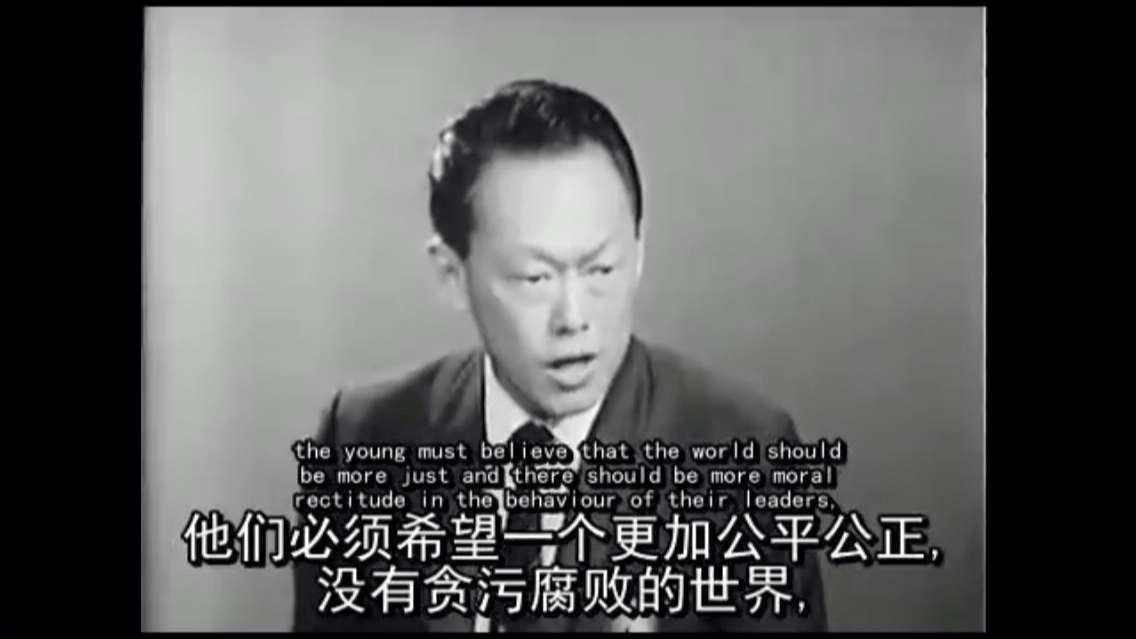 [图]片段1967年李光耀