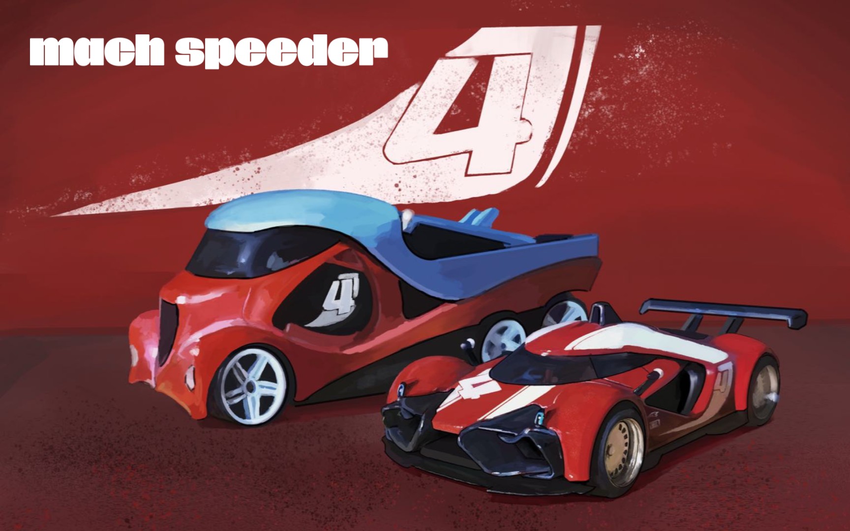 风火轮原创车mach speeder_哔哩哔哩_bilibili