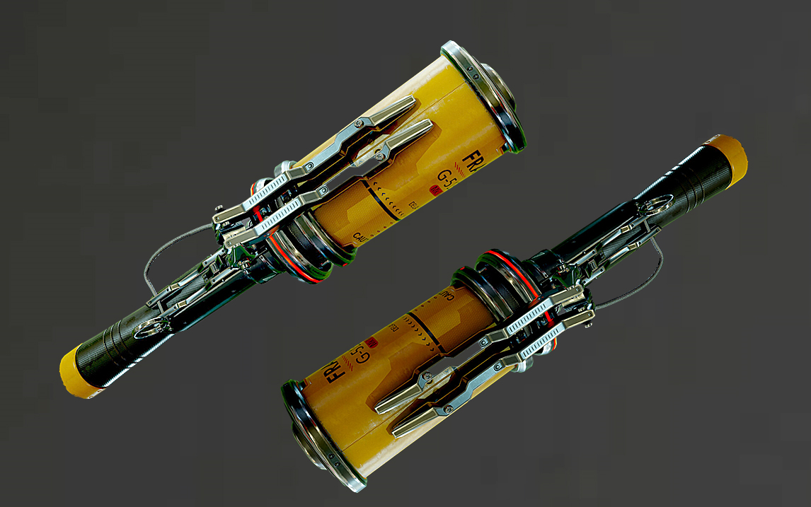 【3dmax道具建模】零基础"手榴弹"模型制作,3dmax硬表面建模教程