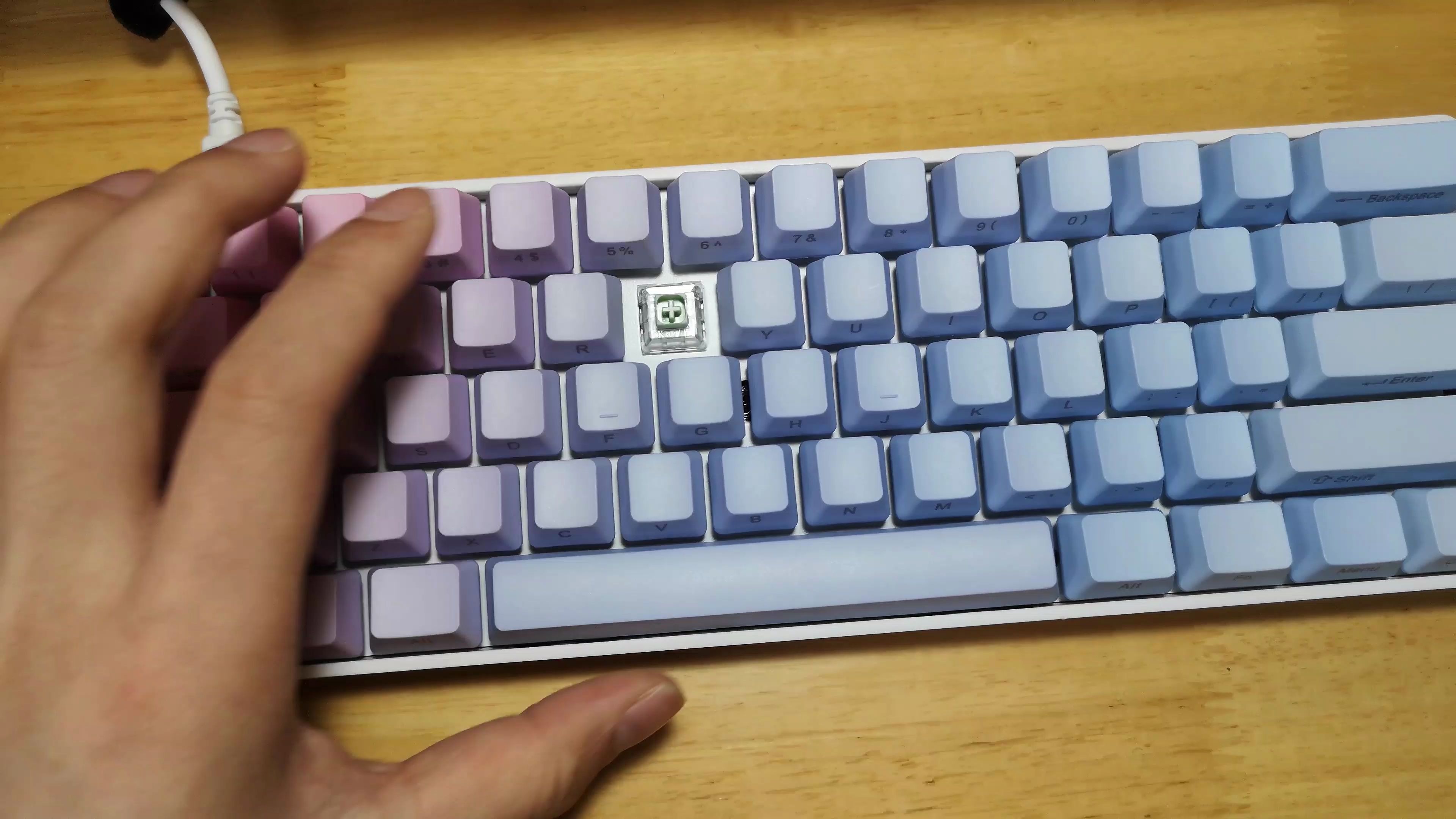 ikbc poker 换凯华box jade轴,box jade 打字声