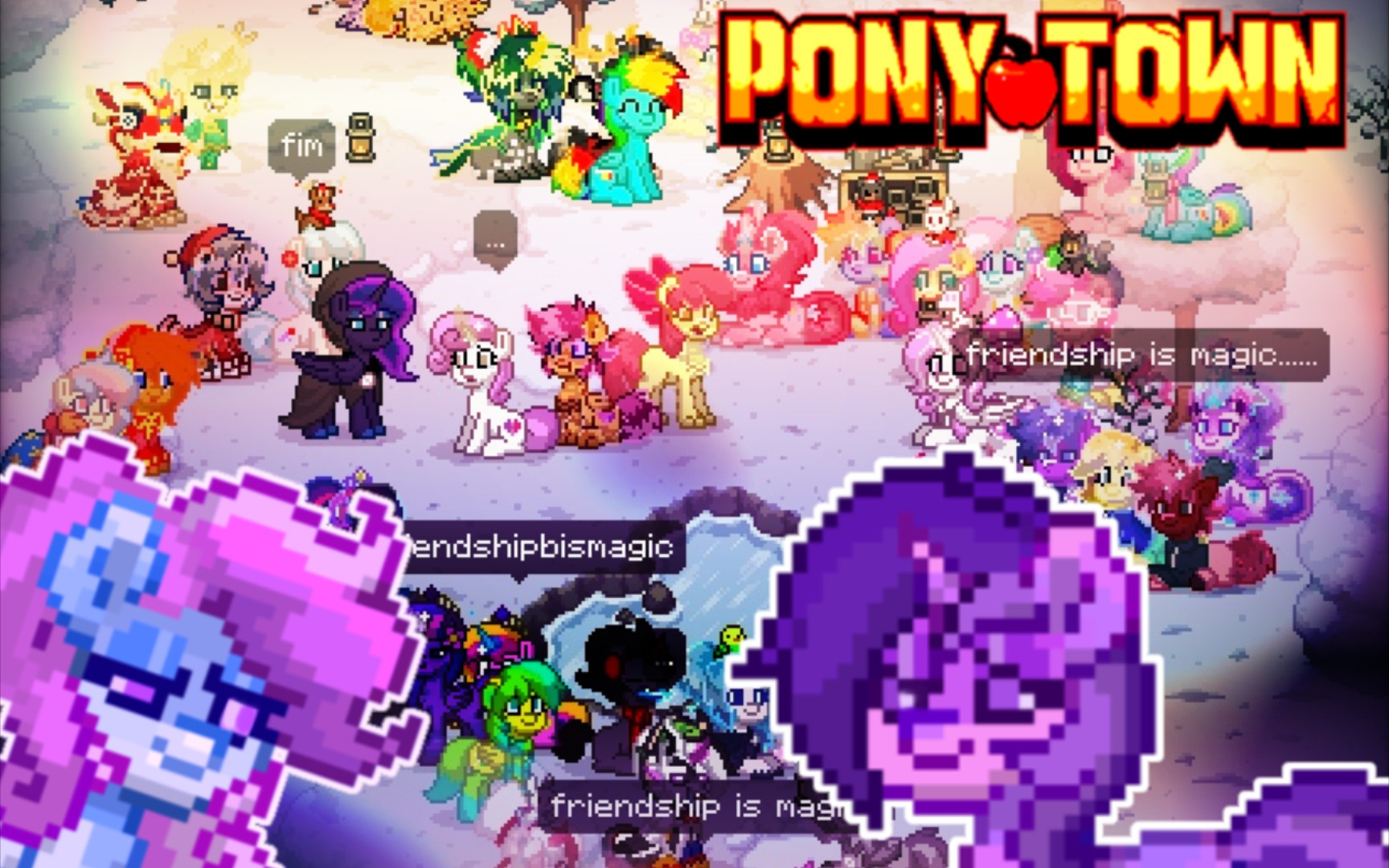 [PonyTown'N'MLP]2022年1.30MLP聚集地话剧活动哔哩哔哩bilibili