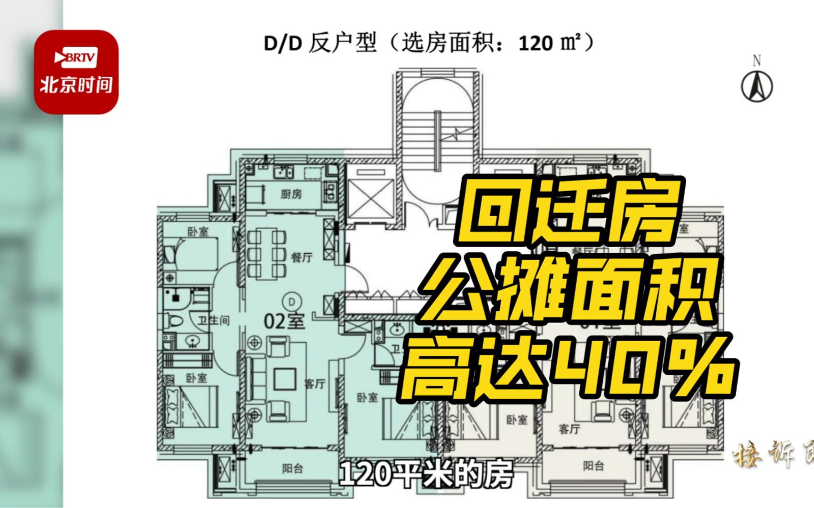 120平米的大房竟变成了套内72平米小房子 这是怎么回事?哔哩哔哩bilibili