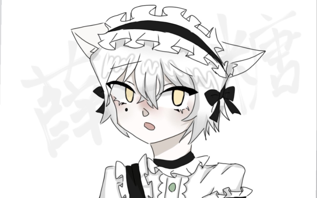 【鬼狐天冲咩】绘画过程