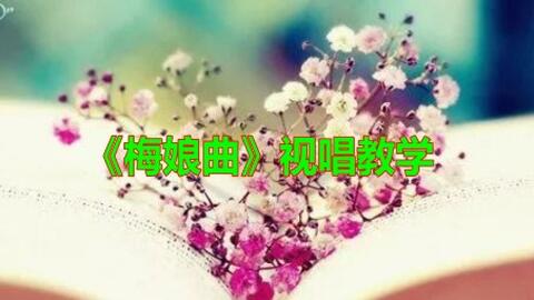 零基础学简谱知识 梅娘曲 一句一句唱谱 重点分析讲解 来学 哔哩哔哩