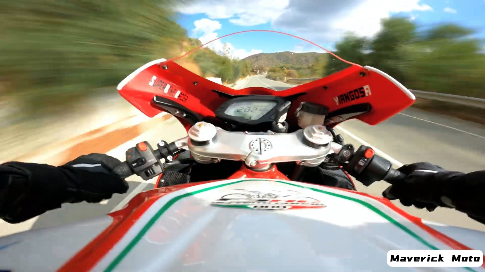 奥古斯塔f3 800 rc全油跑山!