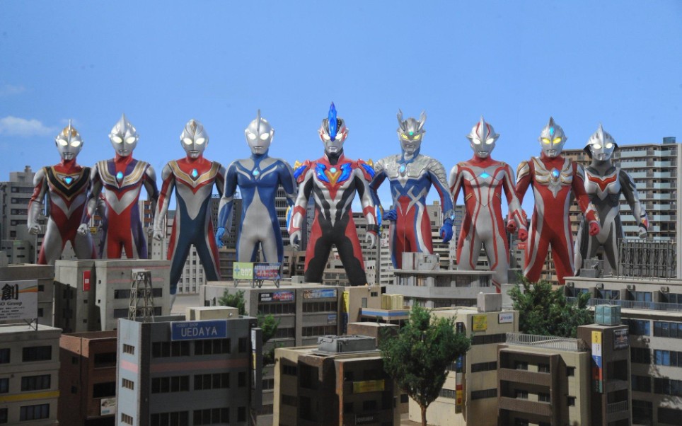 银河奥特曼s决战奥特十勇士战斗剪裁,超燃,愿奥特精神世代相传.