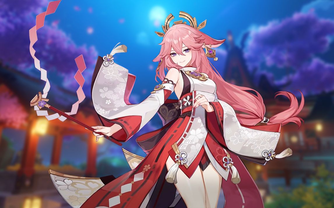 原神八重樱角色pv嘤嘤嘤