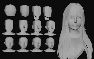 【MAYA人物布线】超详细，零基础3D人物布线，人头，鼻子，耳朵，眼睛，一步一步的讲解