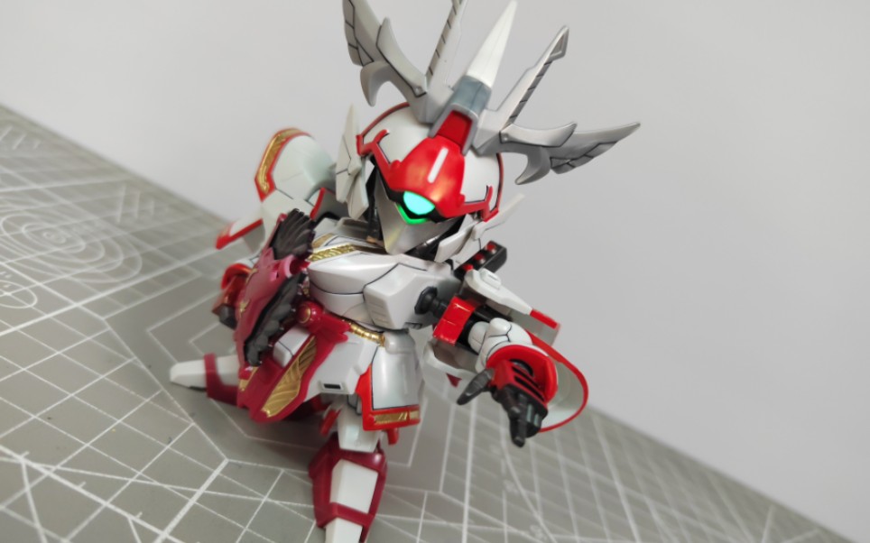 [万代]sd高达三国传司马懿沙扎比拼装过程,简单把玩,展示