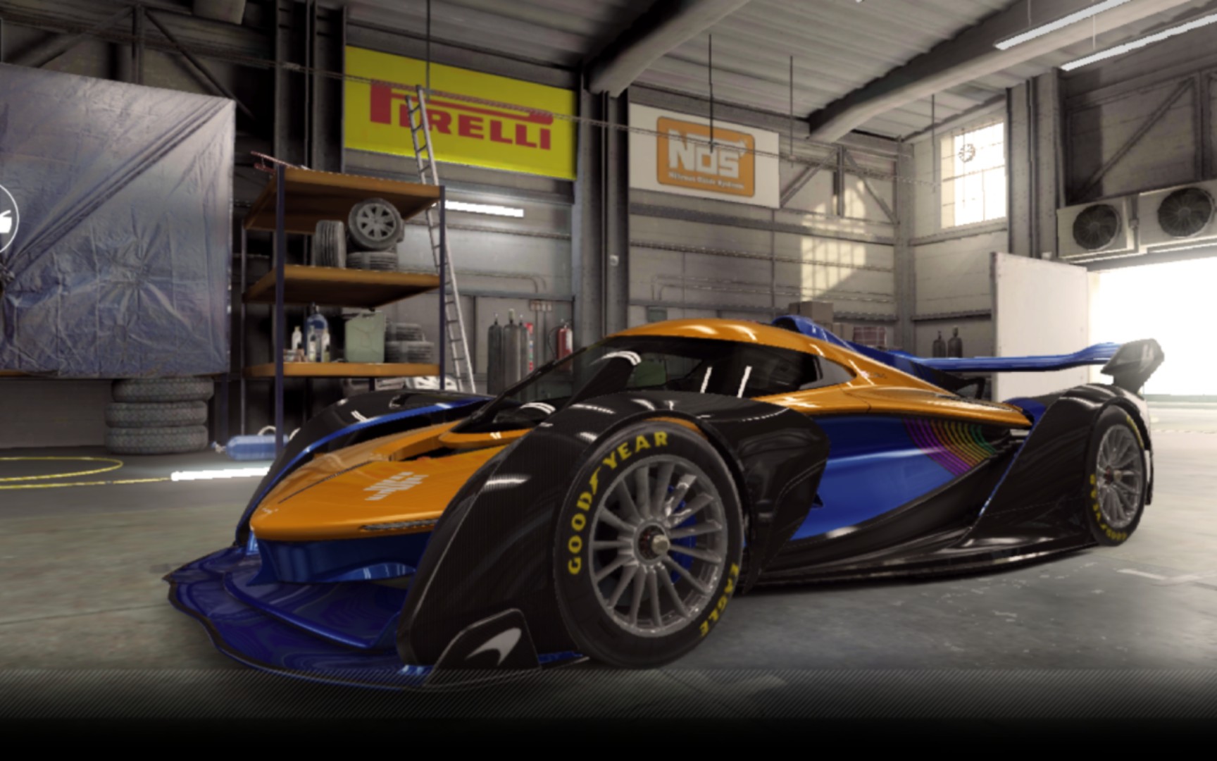 csr2 4.50版本最强赛车 mclaren solus gt试跑