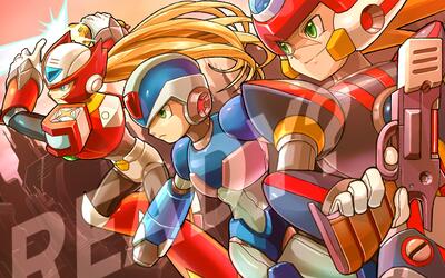 洛克人x7三主角困难难度八大boss战无伤(日英双语对话翻译)