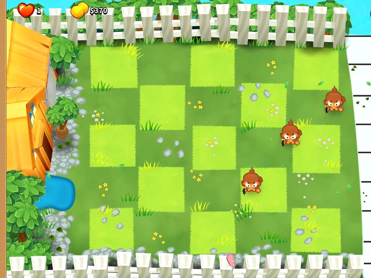 【气球塔防6】《植物大战僵尸草坪》豌豆射手流 挑战玩家自制地图