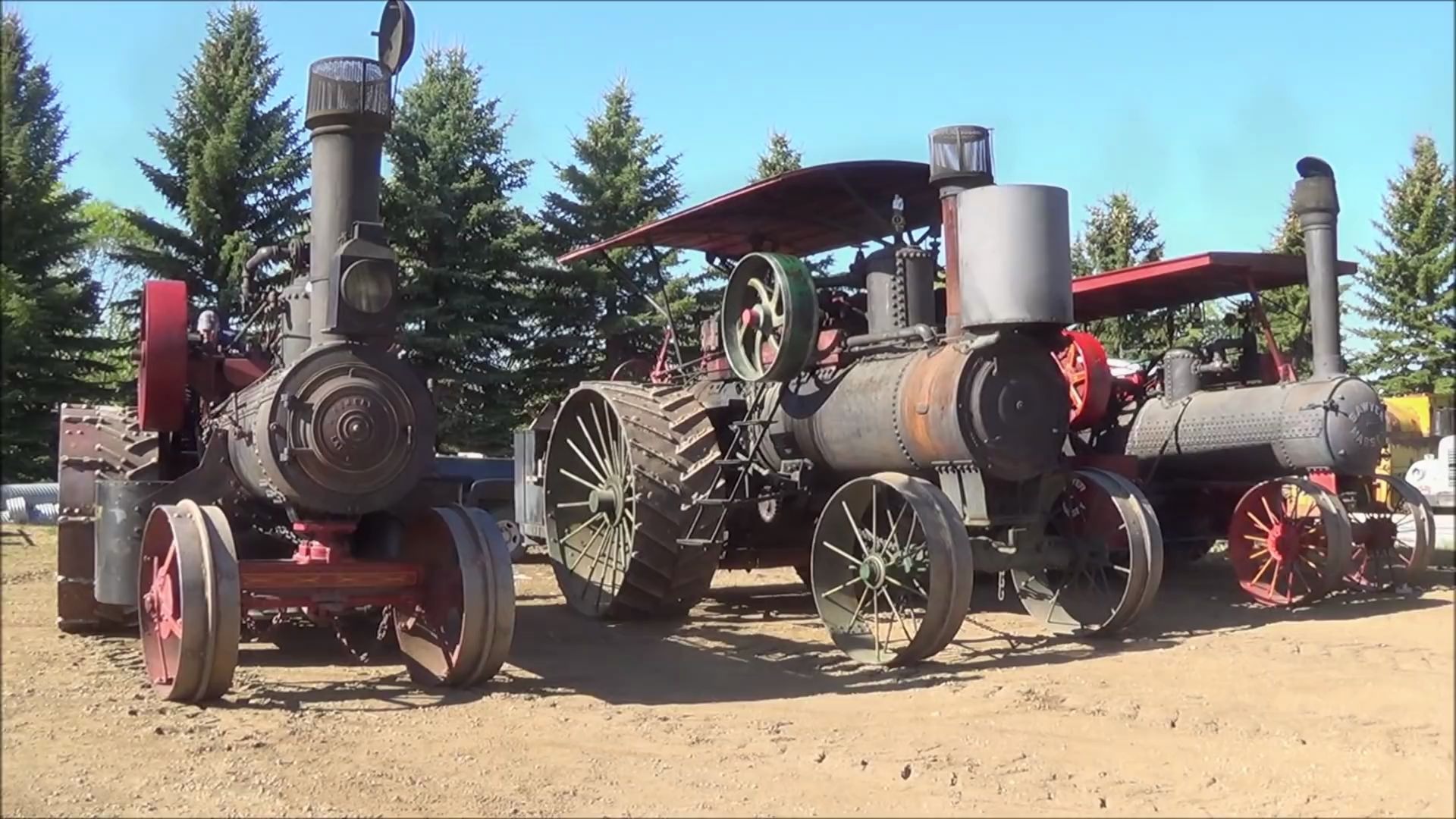 1911年的nichols和shepard 30-96蒸汽拖拉机_哔哩哔哩 (゜-゜)つロ 干