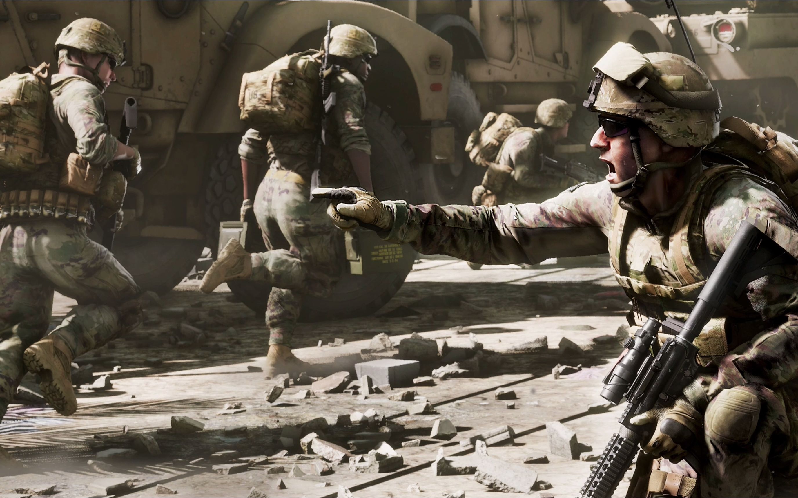 战术小队欢送怨种指挥官