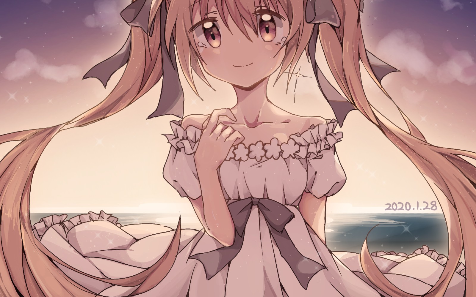 【妹调/绘画过程】两分钟画朝阳下的姬月