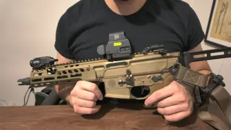 Descargar video: .300 BLK口径Sig Sauer MCX Spear LT 9英寸枪管手枪