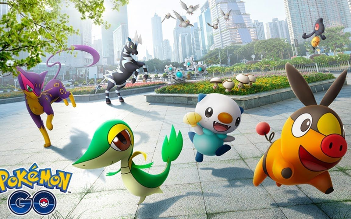 《精灵宝可梦go 黑/白》公开合众地区宝可梦的宣传片