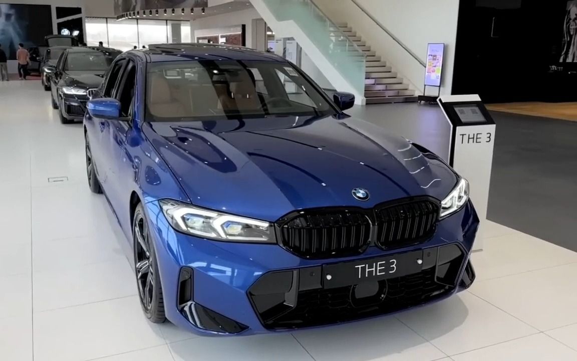 bmw2023款宝马3系外观和内饰细节,实拍bmw2023款宝马320