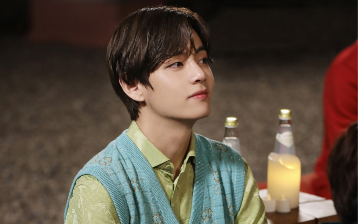 【金泰亨】泰泰竖屏美颜暴击 三哥哥和三个小可爱的鸡汤面挑战