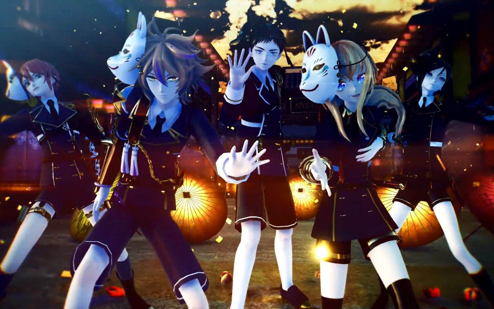 mmd刀剑乱舞宵宵古今粟田口短刀年长组