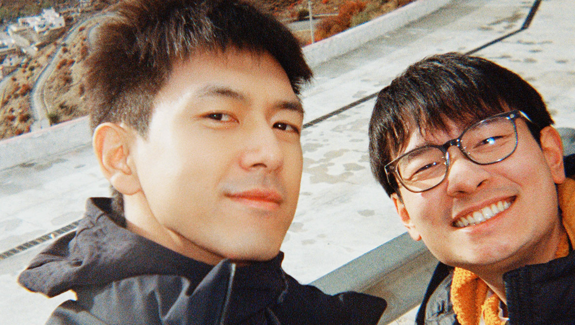 和李现，徒步在西藏库拉岗日