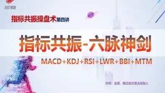 技术指标共振操盘术第四讲：六脉神剑：MACD+KDJ+LWR+RSI+BBI+MTM