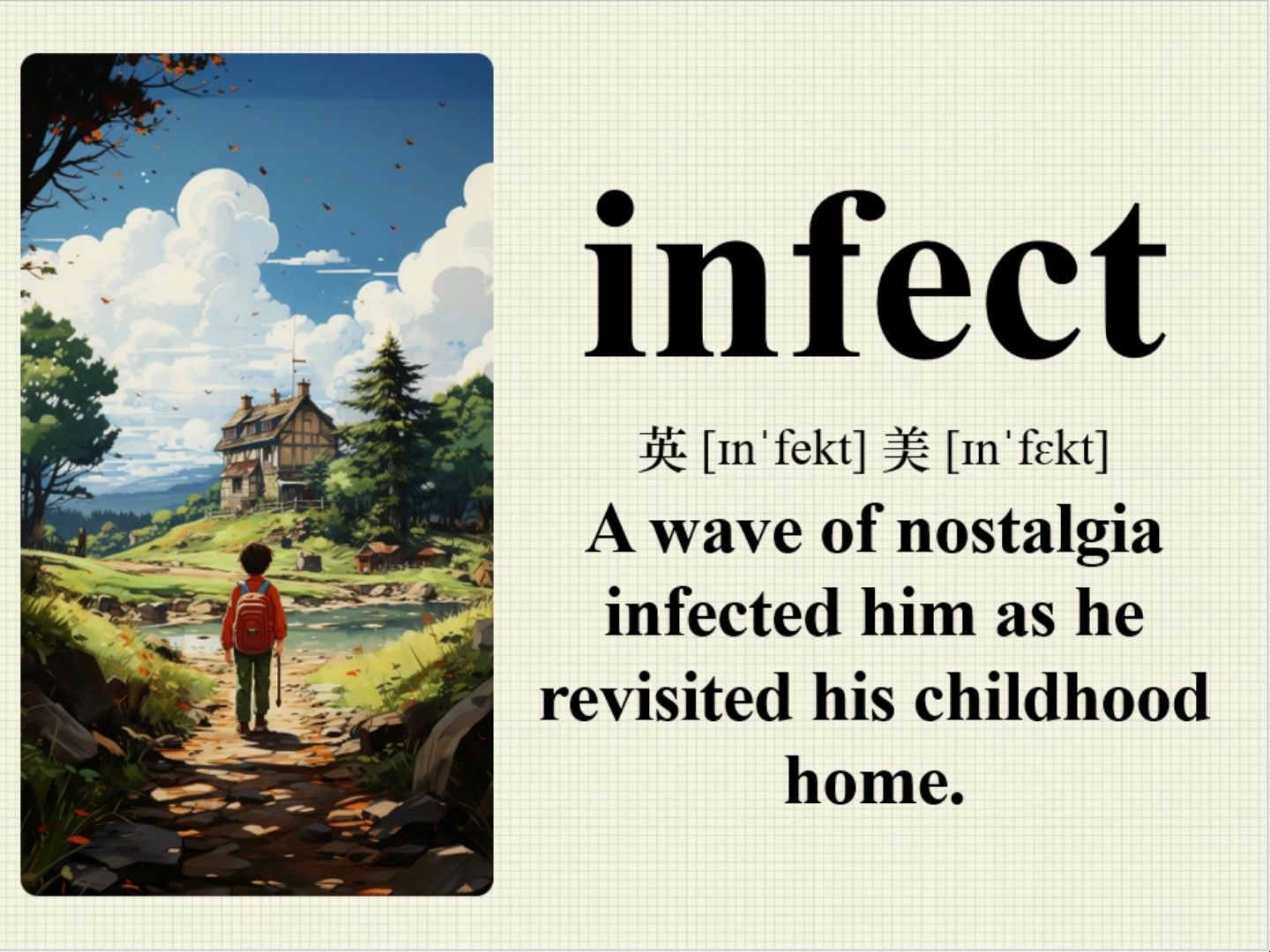 infect 看图说话记单词 英语口语跟读哔哩哔哩bilibili