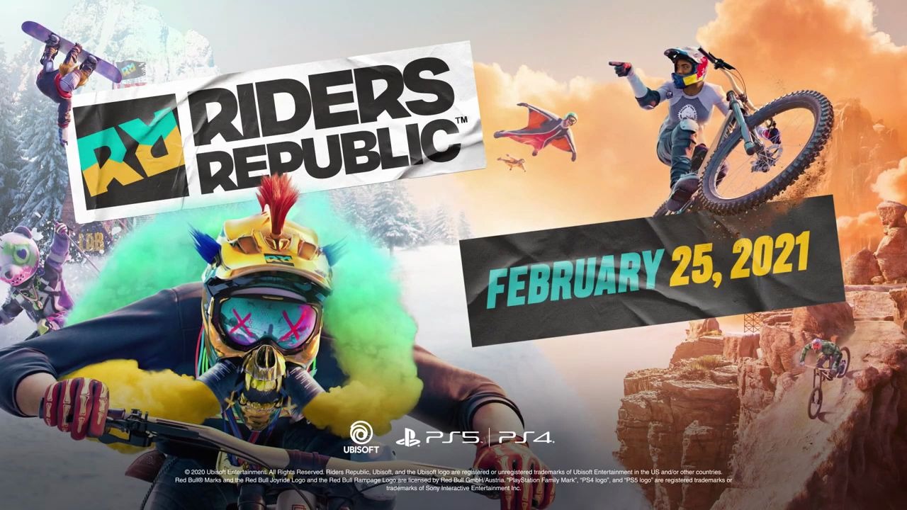 【ps4《极限国度riders republic》预告片