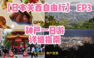 Download Video: 【日本关西自由行】大阪到神户一日旅游攻略！｜神户牛+三田奥特莱斯+神户元町中华街+六甲山夜景+交通指南｜EP3｜爱吃烤肉的阿凡提