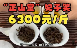 Video herunterladen: 品鉴“正山堂”6300元/斤的妃子笑红茶，喝完我笑了