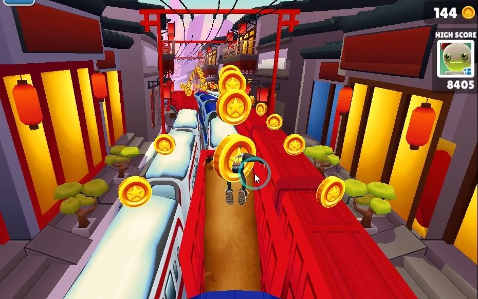 地铁跑酷北京版 最高困难度